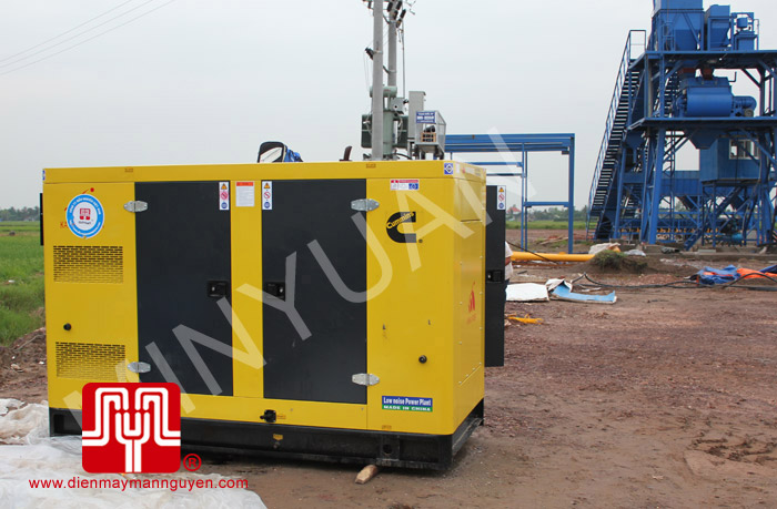 Tổ máy CUMMINS 120KVA giao khách hàng Hải Phòng ngày 23.5.2011