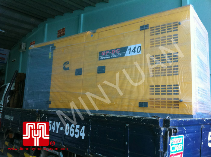 Tổ máy CUMMINS 140 KVA bàn giao khách hàng tại Hồ Chí Minh ngày 21.10.2011