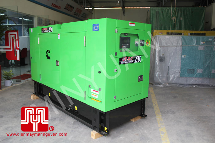 Tổ máy CUMMINS 40KVA bàn giao khách hàng Hồ Chí Minh ngày 6.8.2011