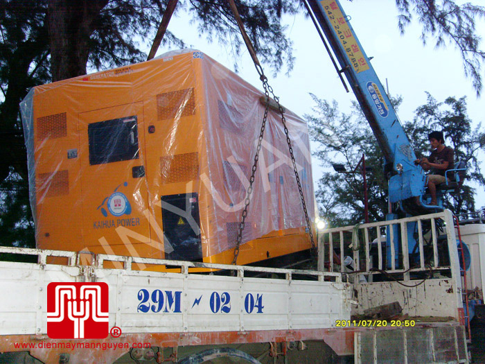 Tổ máy CUMMINS 500KVA giao khách hàng Hà Nội ngày 20.7.2011