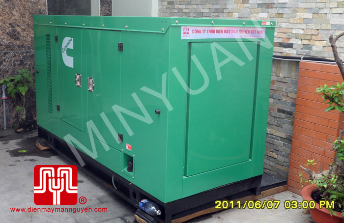 Tổ máy CUMMINS 60KVA bàn giao khách hàng Hồ Chí Minh ngày 7.6.2011