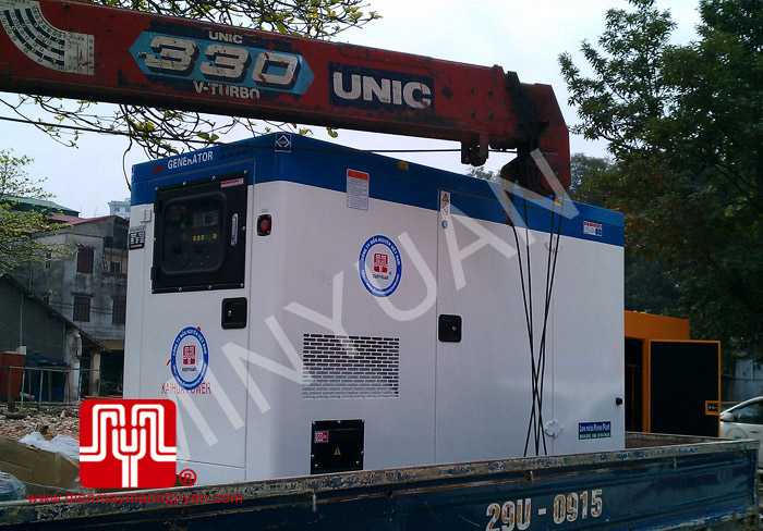 Tổ máy CUMMINS 60KVA giao khách hàng Hà Nội ngày 12.4.2011