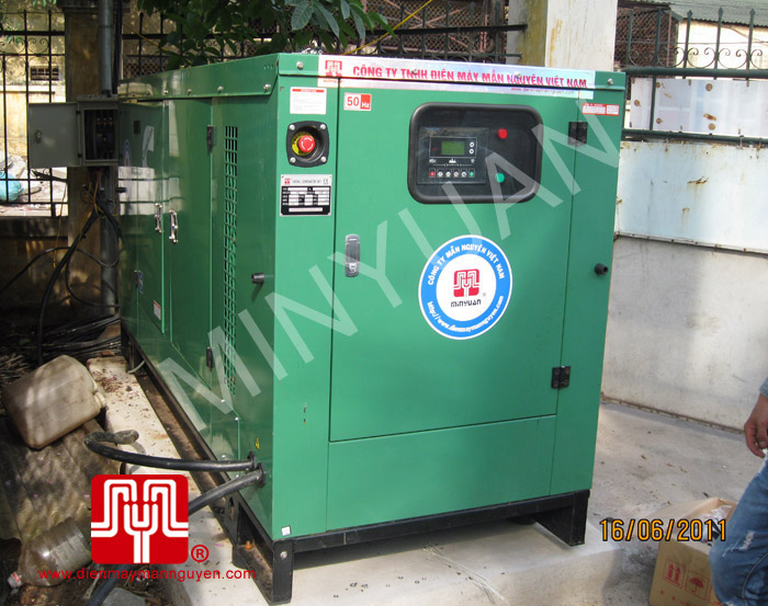 Tổ máy CUMMINS 60KVA giao khách hàng Hà Nội ngày 16.6.2011