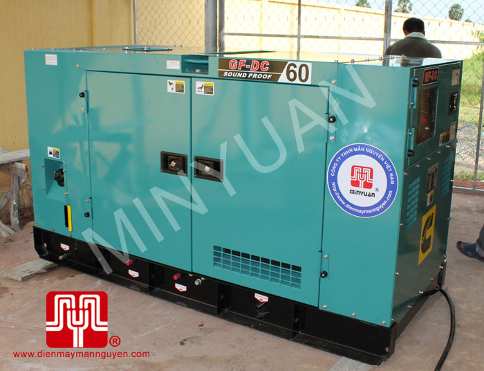 Tổ máy CUMMINS 60KVA bàn giao khách hàng Campuchia 6.7.2012