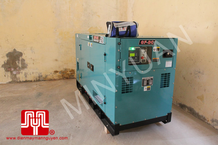 Tổ máy phát điện CUMMINS 60KVA bàn giao khách hàng Campuchia ngày 7.4.2012