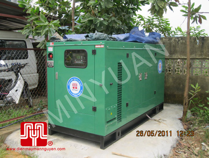 Tổ máy CUMMINS 60KVA bàn giao khách hàng Sơn La ngày 26.5.2011