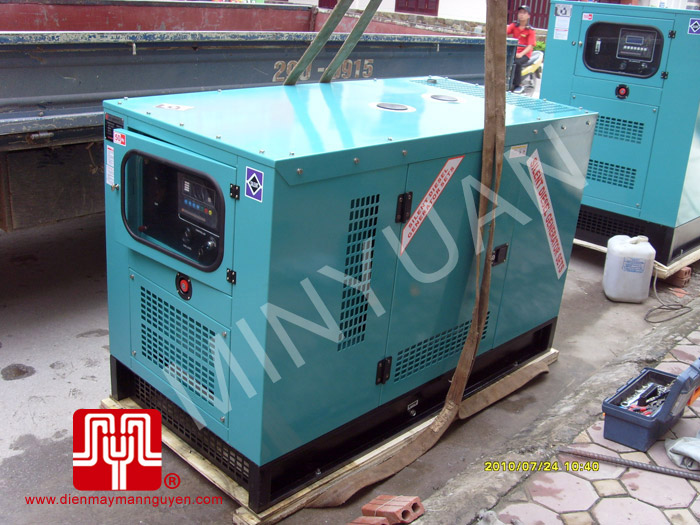 Tổ máy phát điện WEICHAI 50KVA bàn giao cho khách hàng Quảng Ninh ngày 24.07.2010