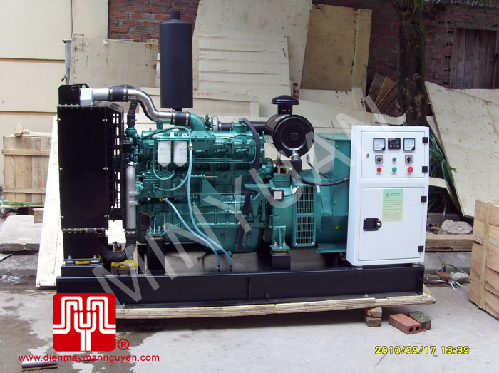 Tổ máy phát điện YUCHAI 150KVA bàn giao cho khách hàng Bắc Ninh ngày 17.09.2010