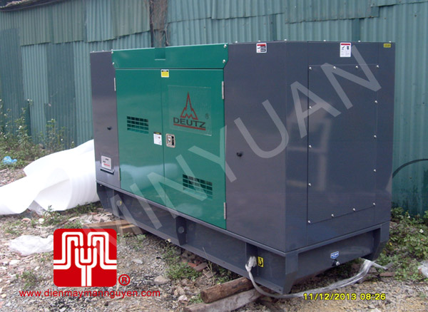 Máy phát điện cách âm Deutz 40 kva giao tại Hà Nội 11/12/2013