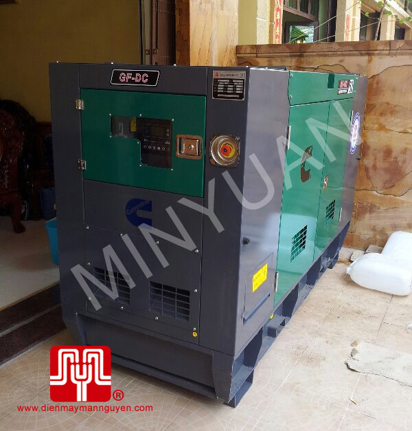 Tổ máy phát điện có vỏ CUMMINS 60KVA bàn giao khách hàng Campuchia ngày 19.3.2013