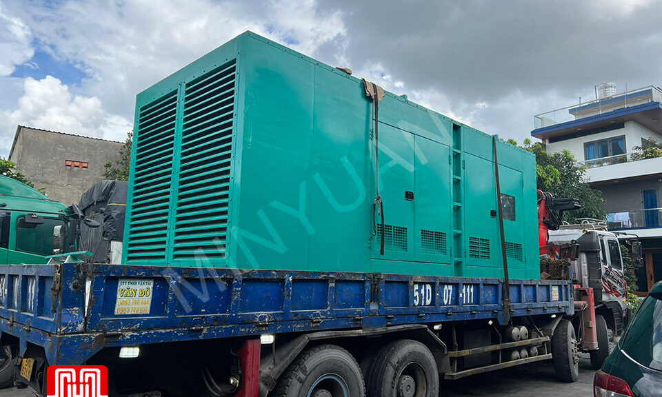 Máy phát điện Cummins 1000kva bàn giao 21/12/2022