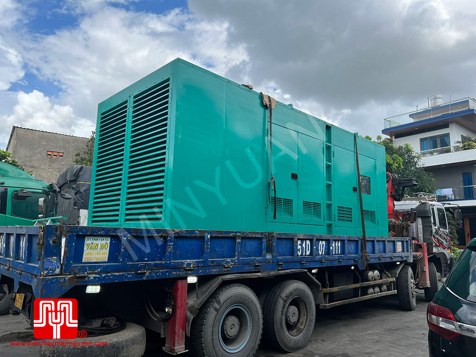 Máy phát điện Cummins 1000kva bàn giao 21/12/2022