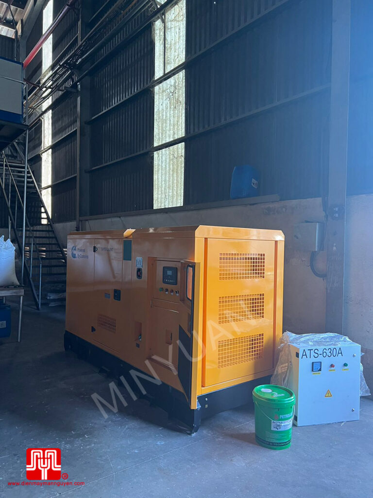 Máy phát điện Cummins 100 kva bàn giao 03/12/2023