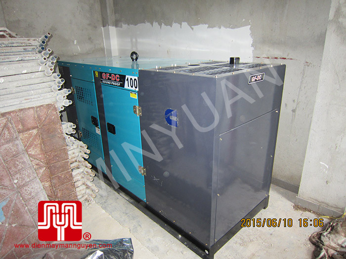 Máy phát điện Cummins 100kva bàn giao tại TPHCM 09/06/2015