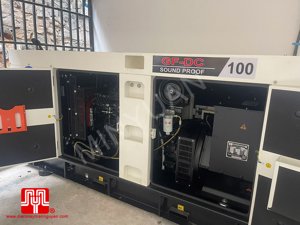 Máy phát điện Cummins 100 kva bàn giao 13/06/2023