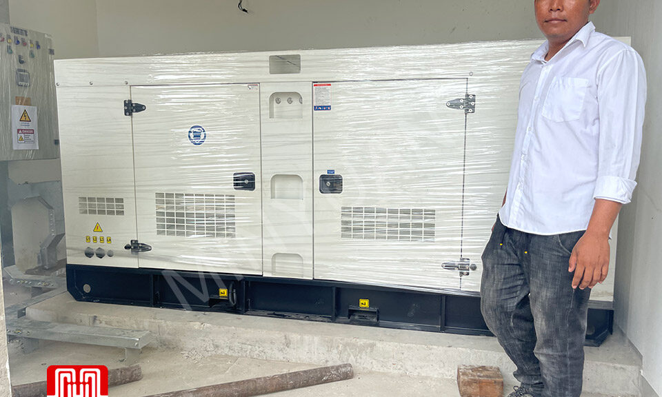 Máy phát điện Cummins 120 kva bàn giao 15/08/2023