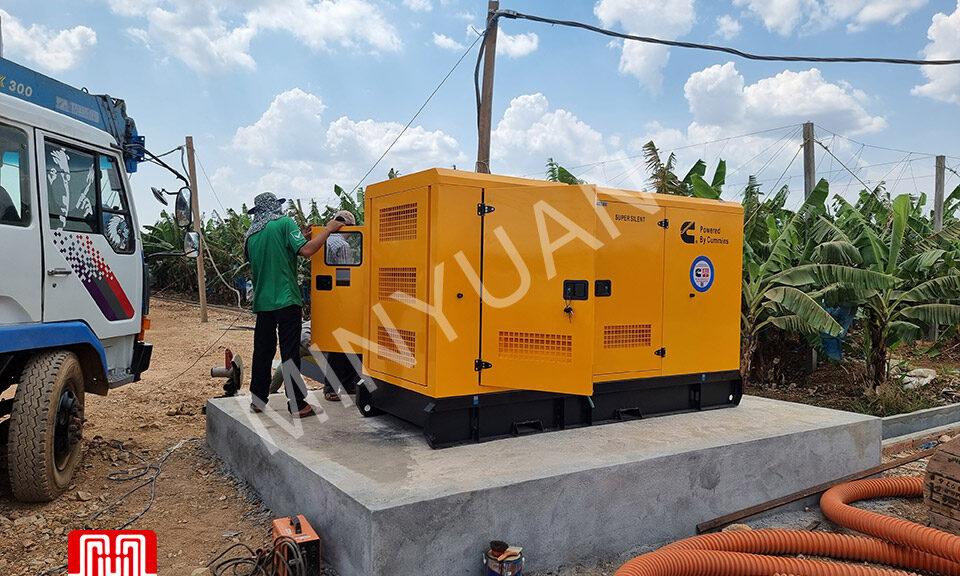 Máy phát điện Cummins 125 kva bàn giao 21/03/2023