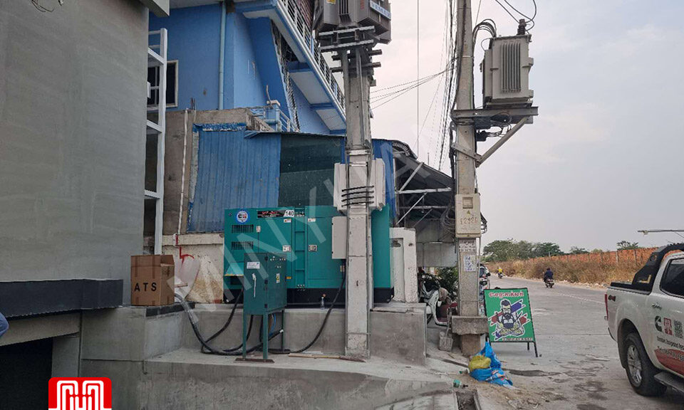 Máy phát điện Cummins 140 kva bàn giao 27/03/2023