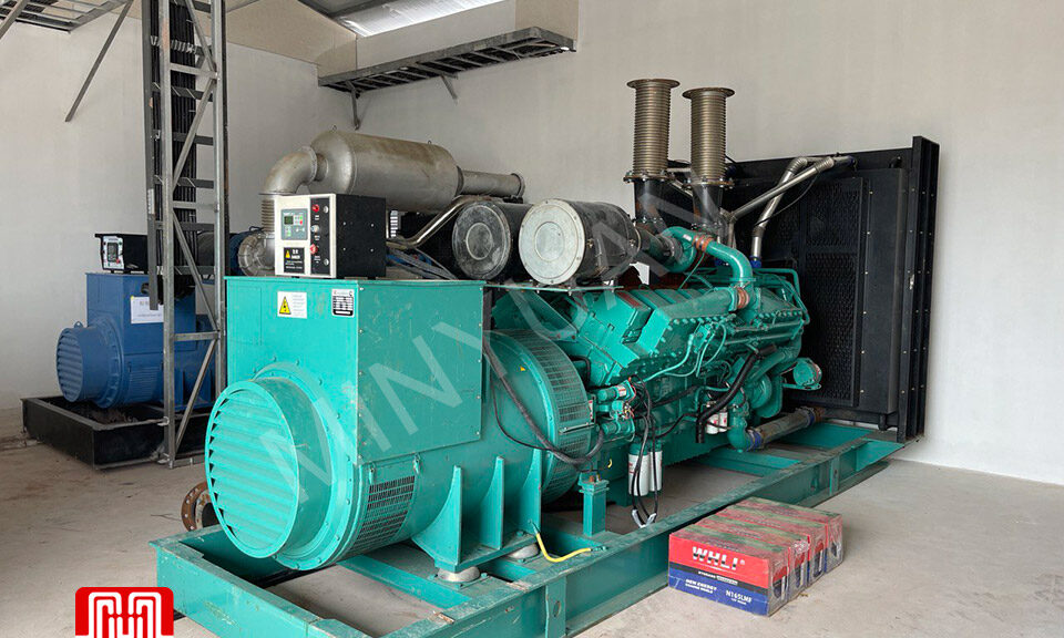 Máy phát điện Cummins 1560 kva bàn giao 10/01/2023