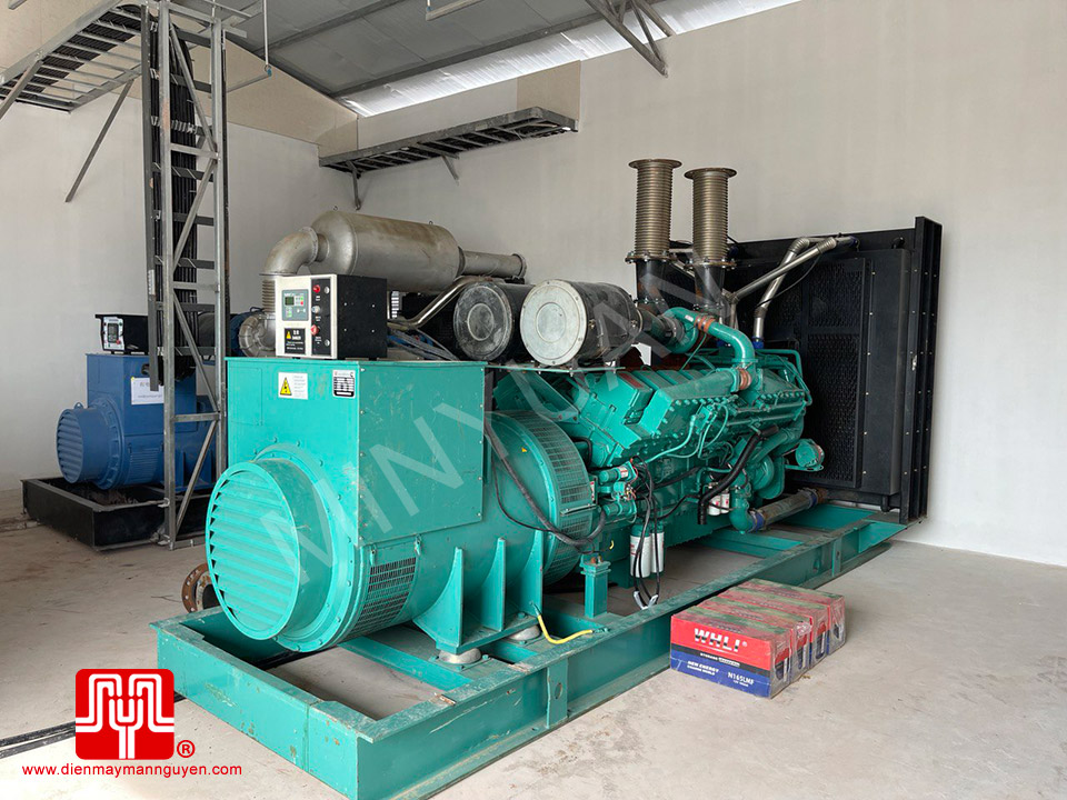 Máy phát điện Cummins 1560 kva bàn giao 10/01/2023