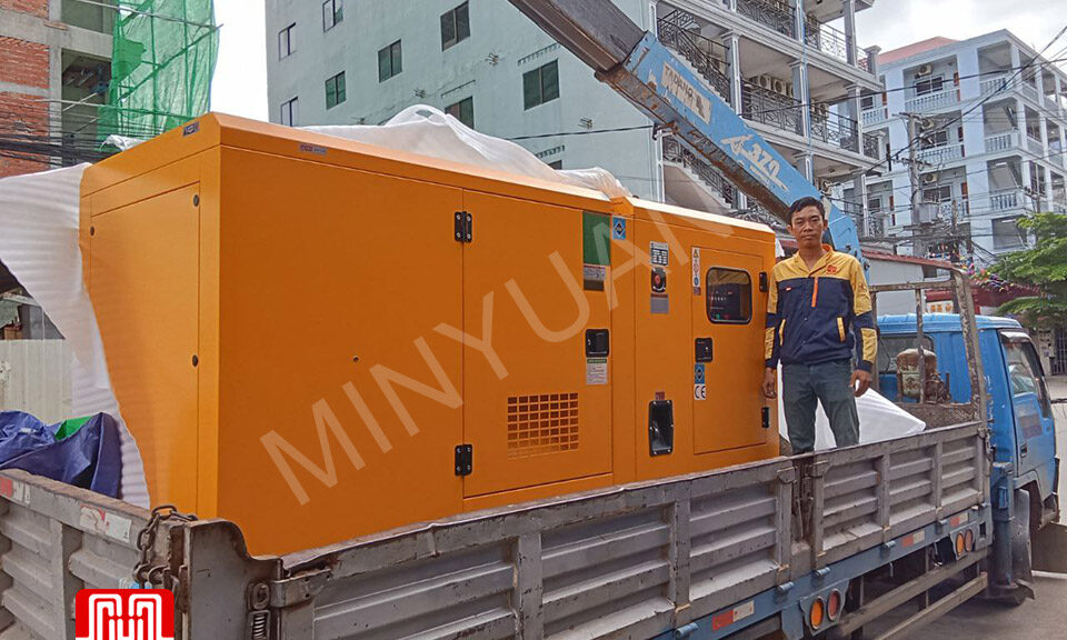 Máy phát điện Cummins 180 kva bàn giao 22/05/2024