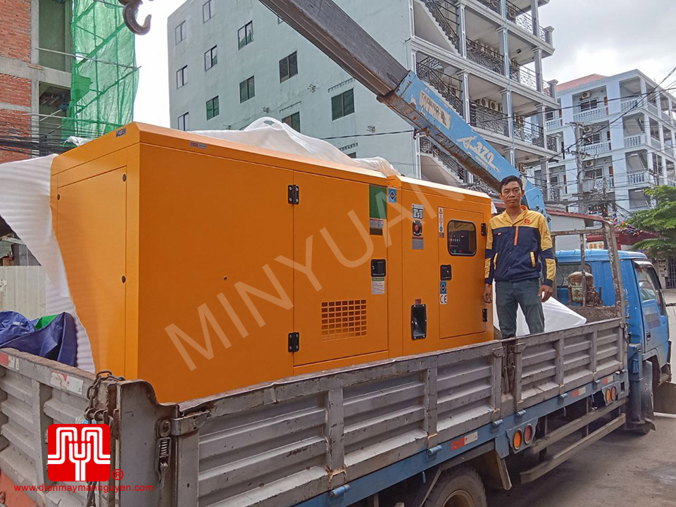 Máy phát điện Cummins 180 kva bàn giao 22/05/2024