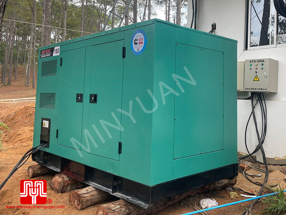 Máy phát điện Yuchai 180kva bàn giao 25/05/2023