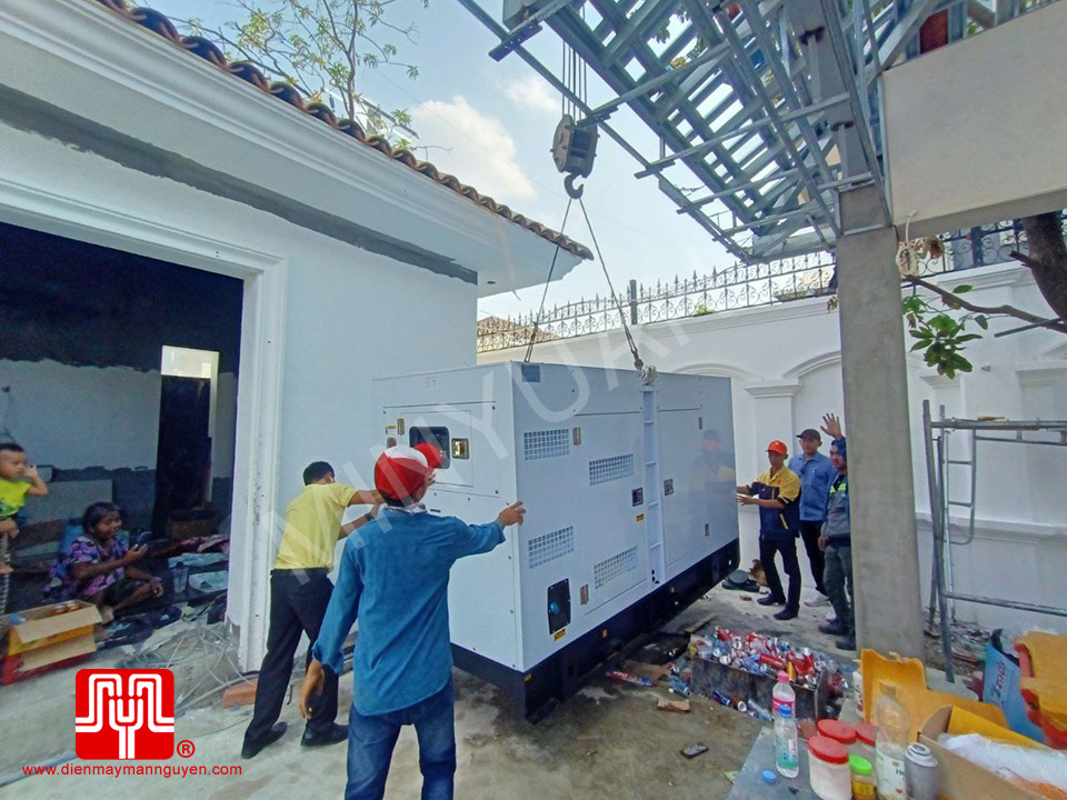 Máy phát điện Cummins 250kva bàn giao 24/05/2023