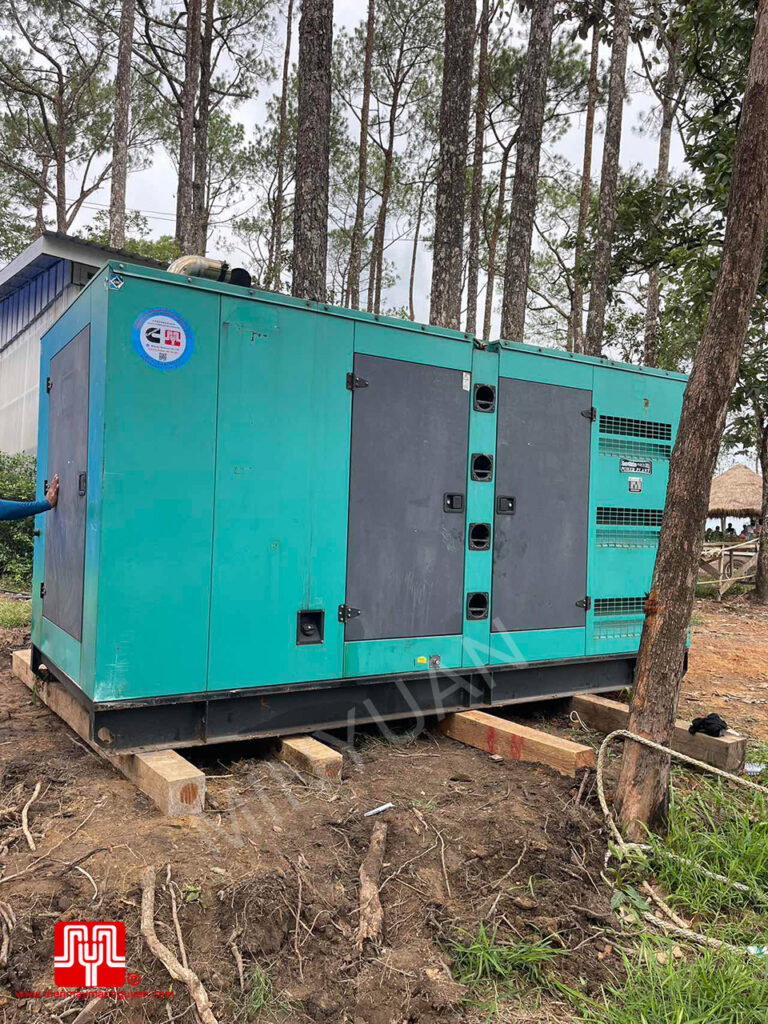 Máy phát điện Cummins 450 kva bàn giao 06/08/2024