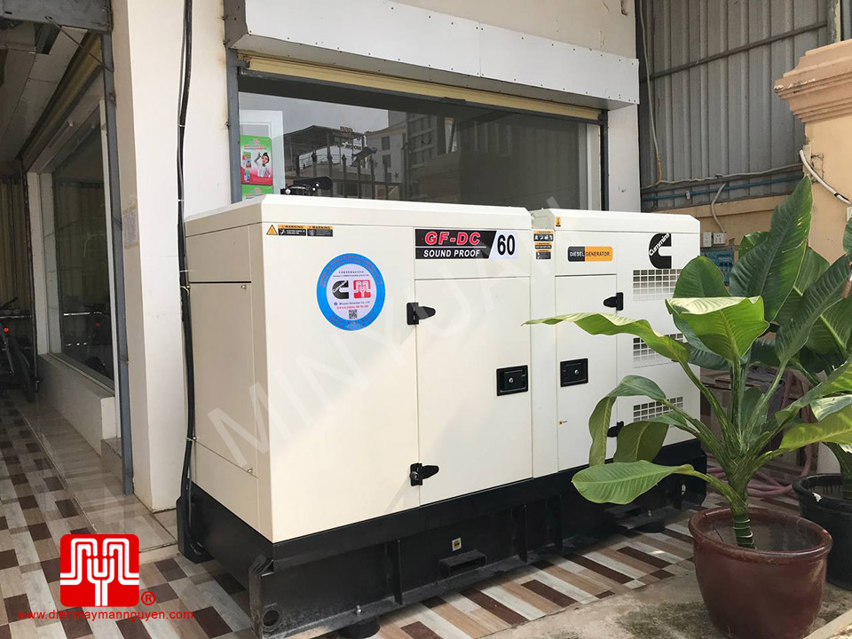 Máy phát điện Cummins 60kva bàn giao 23/03/2023