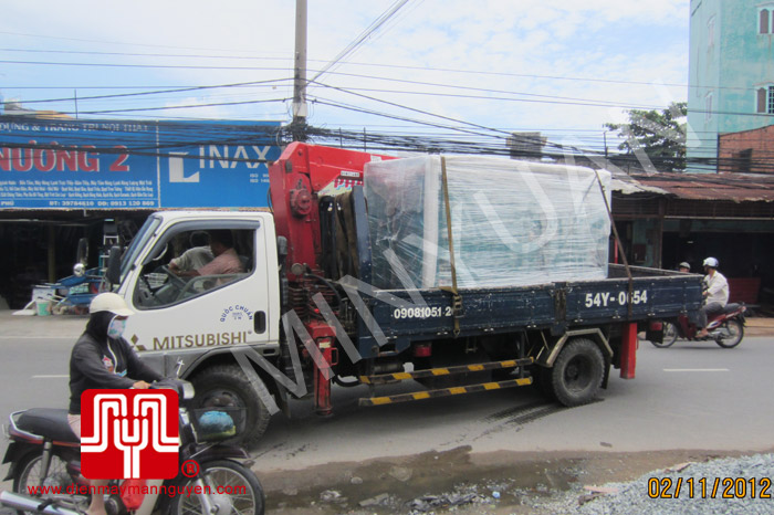 Tổ máy phát điện CUMMINS 100KVA bàn giao khách hàng Hồ Chí Minh ngày 2.11.2012