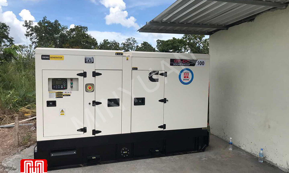 Máy phát điện Cummins 100kva bàn giao 03/10/2020