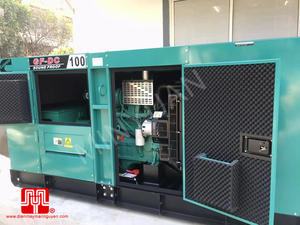 Máy phát điện Cummins 100kva bàn giao ngày 04/02/2020