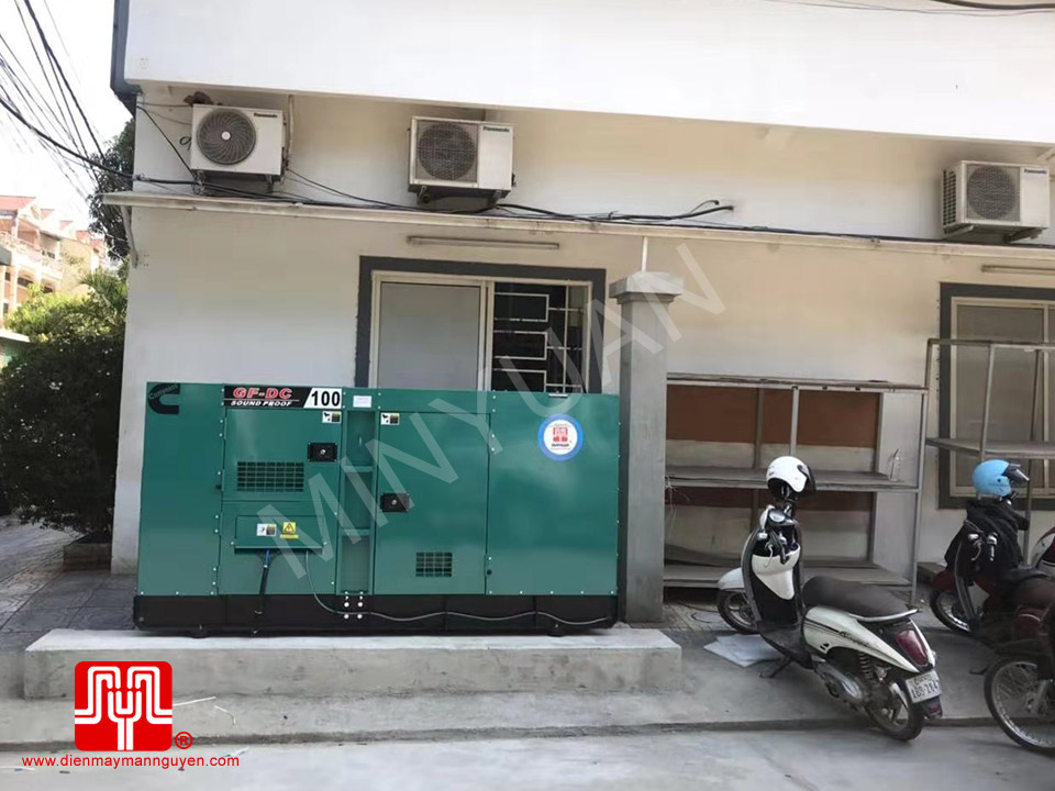 Máy phát điện Cummins 100kva bàn giao ngày 04/02/2020