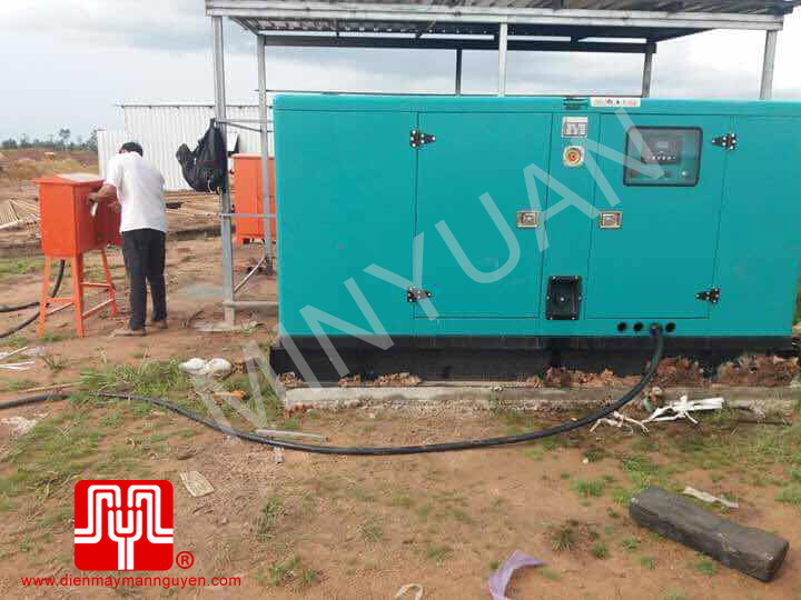 Máy phát điện Cummins 100kva bàn giao tại Cambodia ngày 05/06/2018