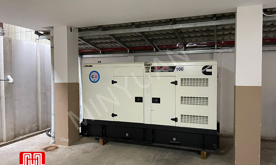 Máy phát điện Cummins 100kva bàn giao 07/04/2022