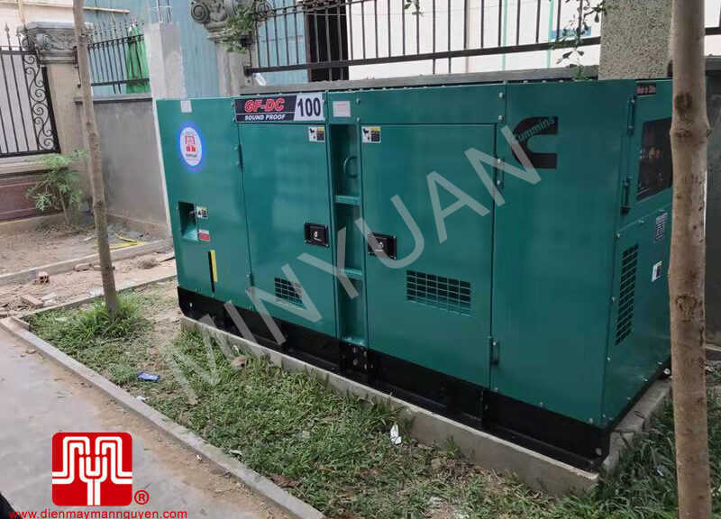 Máy phát điện Cummins 100kva bàn giao ngày 07/11/2018