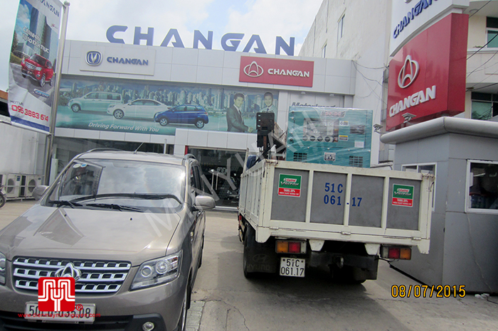 Máy phát điện Cummins 100kva bàn giao tại TPHCM 08/07/2015