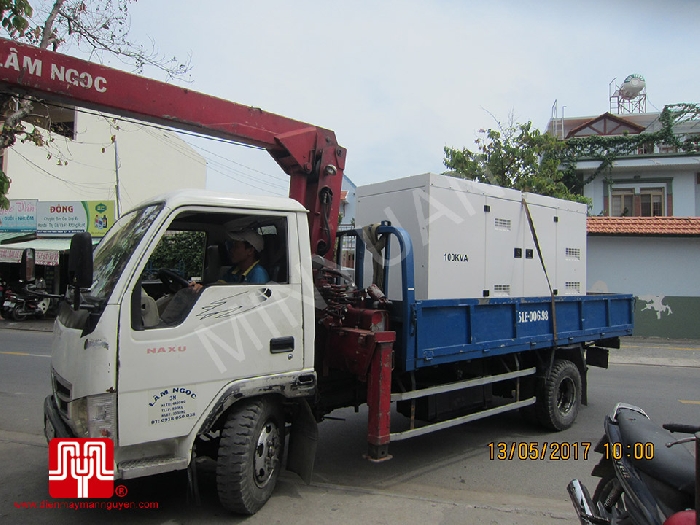 Máy phát điện Cummins 100kva bàn giao TPHCM 15/05/2017