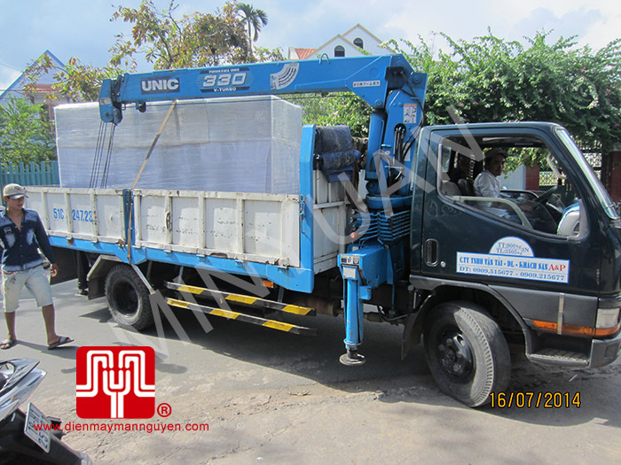 Máy phát điện Cummins 100kva bàn giao tại TPHCM 16/07/2014