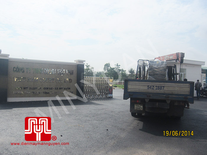 Máy phát điện Cummins 100kva bàn giao tại TPHCM 19/06/2014