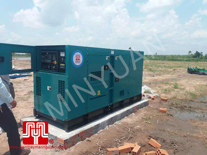 Máy phát điện Cummins 100kva bàn giao tại Cambodia ngày 20/05/2018