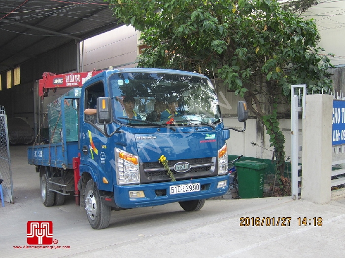 Máy phát điện Cummins 100kva bàn giao tại TPHCM 27/01/2016