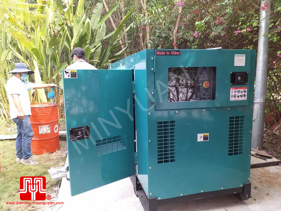 Máy phát điện Cummins 100kva bàn giao ngày ...