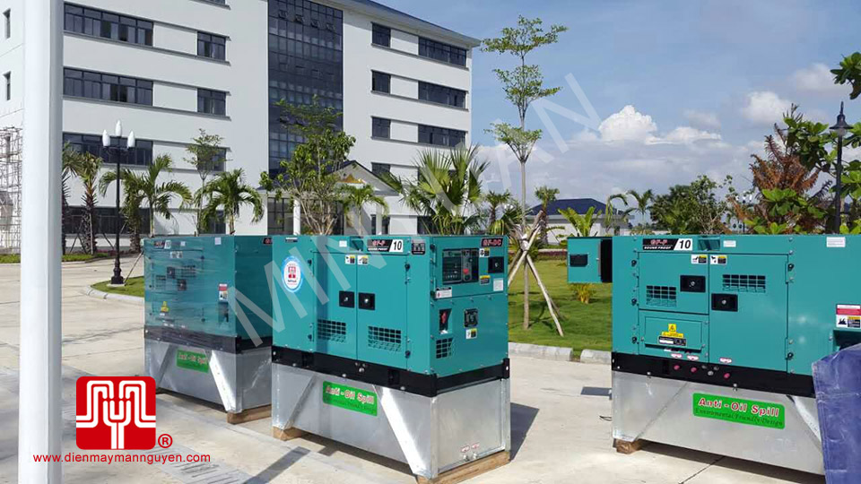 Máy phát điện Cummins 12.5kva bàn giao tại Cambodia 11/11/2015