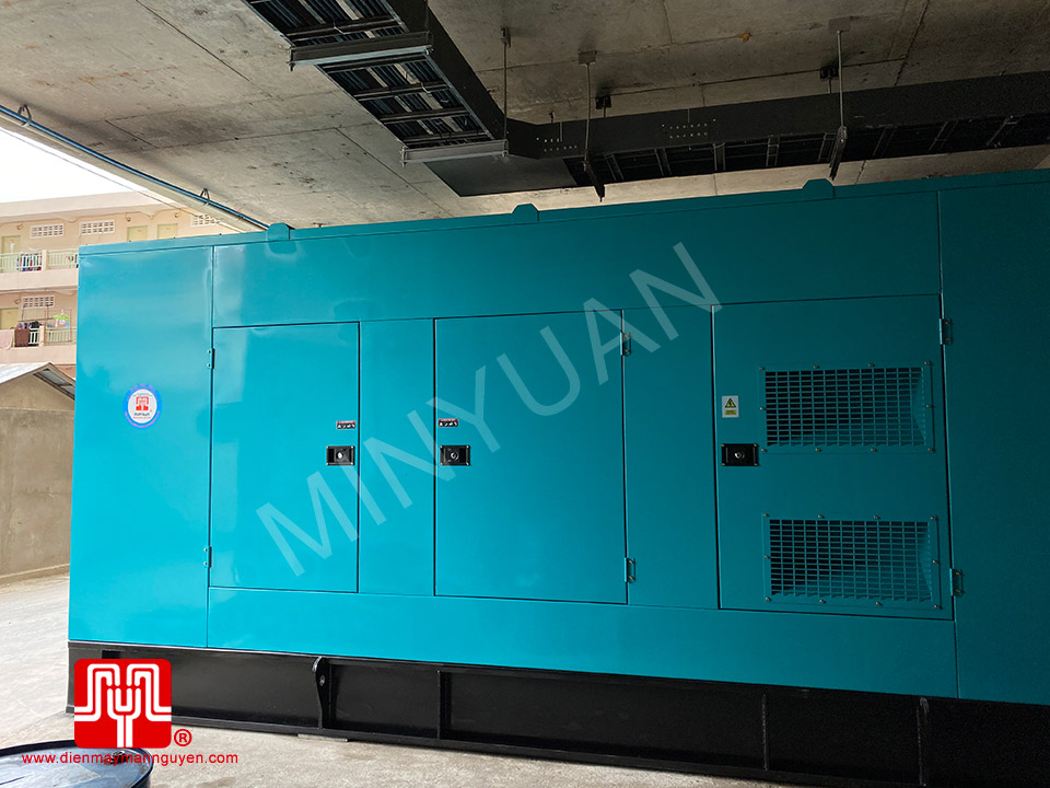 Máy phát điện Cummins 1200kva bàn giao ngày 03/08/2020