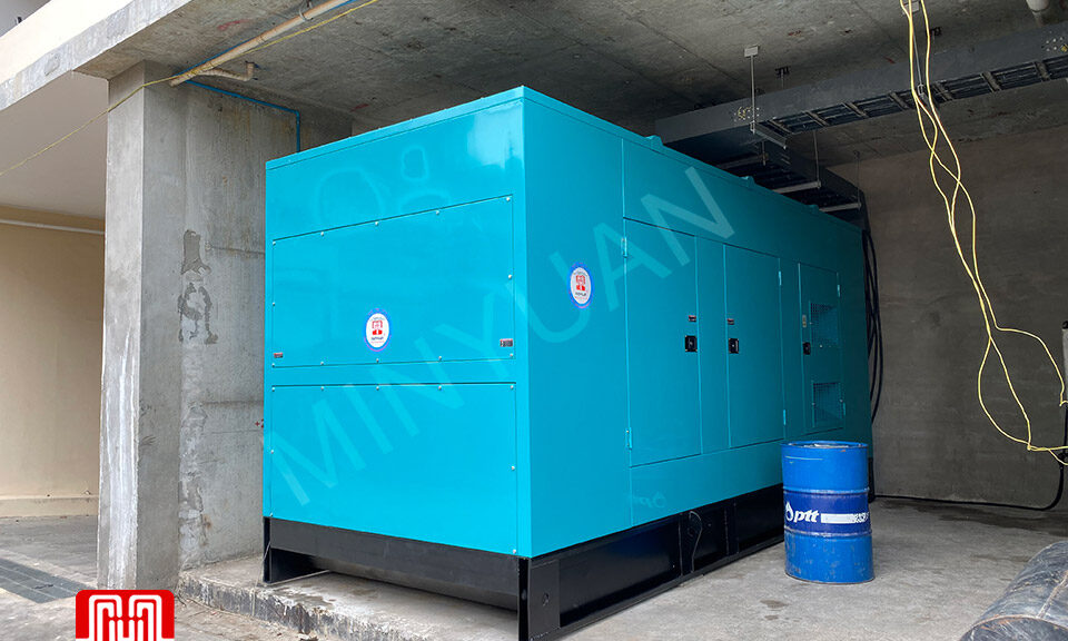 Máy phát điện Cummins 1200kva bàn giao ngày 03/08/2020