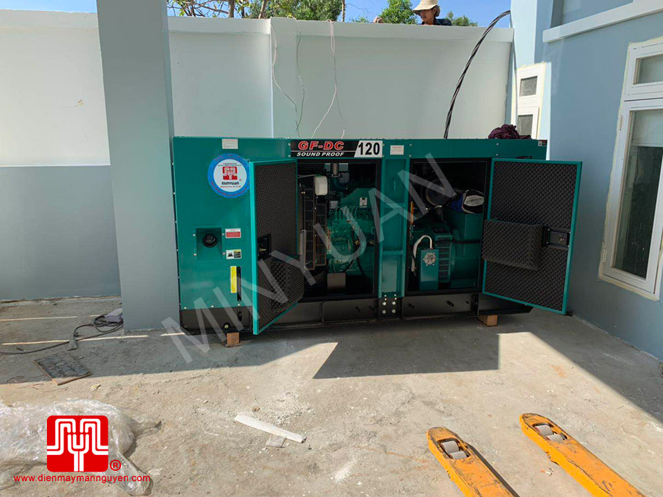 Máy phát điện Cummins 120kva bàn giao ngày 10/01/2019