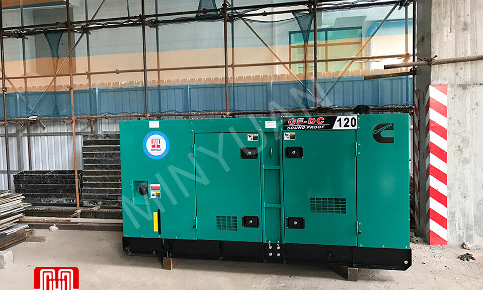 Máy phát điện Cummins 120kva bàn giao ngày 21/11/2018