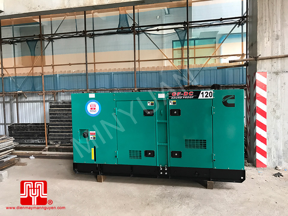 Máy phát điện Cummins 120kva bàn giao ngày 21/11/2018